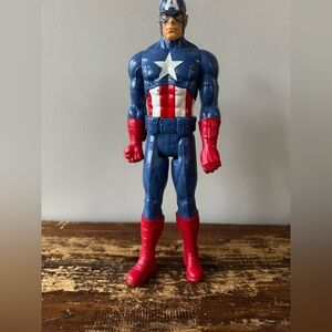 Captain America-Superhero Action Figure - Blue and Red